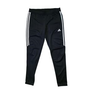Adidas Climacool Jogger Mens M Black Fitted Zip Leg Track Pants
